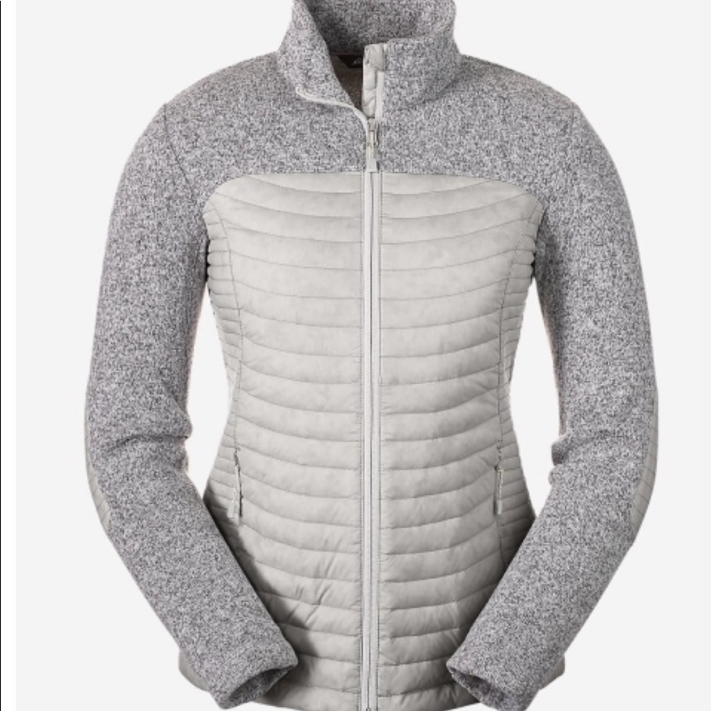 Eddie Bauer Microtherm Hybrid Sweater Jacket
